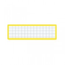（まとめ）コクヨ マグネット見出し 19×75mm黄 マク-402Y 1セット（10個）【×5セット】