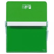（まとめ）コクヨ マグネットポケット A4300×240mm 緑 マク-500NG 1個【×5セット】