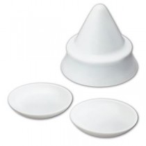 （まとめ）フィットポスト 塩盛器セット 1セット【×5セット】