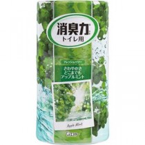 （まとめ）エステー トイレの消臭力 アップルミント400ml 1セット（5個）【×5セット】