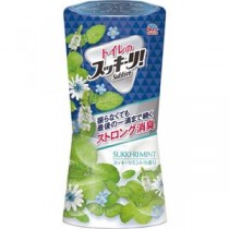 （まとめ）アース製薬 トイレのスッキーリ！スッキーリミント 400ml 1セット（3個）【×5セット】