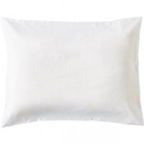 （まとめ）枕カバー 封筒型 50×90cmホワイト 1セット（3枚）【×5セット】