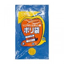 （まとめ）積水フィルム 積水 120型ポリ袋 青#120-1 N9794A 1パック（10枚）【×5セット】