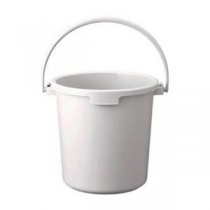（まとめ）TRUSCO PPカラーバケツ 22L白 TPPB-22-W 1個【×5セット】