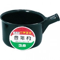 （まとめ）DICプラスチック 豊年杓#3.6柄なし SK-3.6 1個【×5セット】