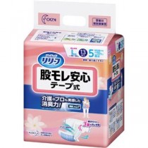 （まとめ）花王 リリーフ 股モレ安心 テープ式 L 1パック（13枚）【×5セット】