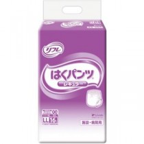 （まとめ）リブドゥコーポレーション リフレはくパンツ レギュラー LL 1パック（16枚）【×5セット】