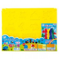 （まとめ）銀鳥産業型押しねんど板＆ヘラセット 462-015 1セット【×10セット】