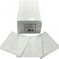 （まとめ）東京メディカル デリクロス 20×20cm ホワイト FT-6200 1パック（100枚）【×10セット】