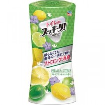 （まとめ）アース製薬 トイレのスッキーリ！プレミアムシトラス 400ml 1個【×10セット】