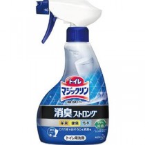（まとめ）花王 トイレマジックリン消臭・洗浄スプレー 消臭ストロング 本体 400ml 1本【×10セット】