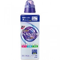 （まとめ）ライオン トップ スーパーNANOXニオイ専用 本体 大 660g 1本【×10セット】