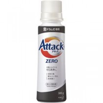 （まとめ）花王 アタックZERO ドラム式専用本体 380g 1本【×10セット】