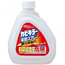 （まとめ）ジョンソン カビキラー 電動スプレーつけかえ用 750g 1本【×10セット】