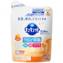 （まとめ）花王 食器洗い乾燥機専用キュキュットクエン酸効果 オレンジオイル配合 つめかえ用 550g 1個【×10セット】