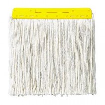 （まとめ）TRUSCO モップ 黄色K-E8-260-Y 1個【×10セット】