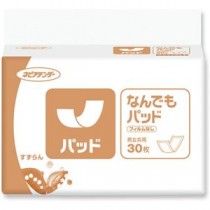 （まとめ）王子ネピア ネピアテンダー パッドなんでもパッド 1パック（30枚）【×10セット】