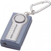 （まとめ）ヤザワLEDライト付セキュリティアラーム ブルー SE25BL 1個【×10セット】