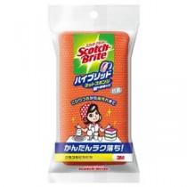 （まとめ）3M スコッチ・ブライトハイブリッドネットスポンジ オレンジ HBNT-75E 1個【×20セット】