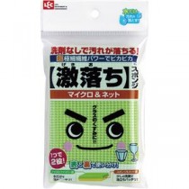 （まとめ）レック 激落ちくん スポンジマイクロ＆ネット S-704 1個【×20セット】