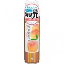（まとめ）小林製薬 トイレの消臭元スプレーもぎたて白桃 1本【×20セット】