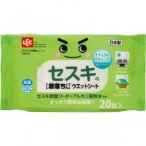 （まとめ）レック セスキ電解水シート C00172 1パック（20枚）【×20セット】