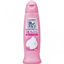 （まとめ）ライオン CHARMY泡のチカラ手肌プレミアム 本体 240ml 1本【×20セット】