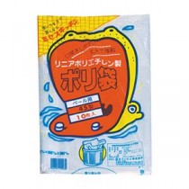 （まとめ）積水フィルム 積水 45型ポリ袋 透明#1 N-9609 1パック（10枚）【×20セット】