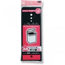 （まとめ）ケミカルジャパン トイレコーナー用ポリ袋 黒 250×350mm TP-30 1パック（30枚）【×100セット】