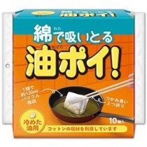 （まとめ）コットン・ラボ 綿で吸いとる油ポイ！ 1パック（10個）【×50セット】