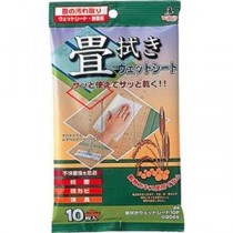 （まとめ）アズマ工業 畳拭きウェットシートSQ065 1パック（10枚）【×50セット】
