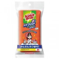 （まとめ）3M スコッチ・ブライトハイブリッドネットスポンジ オレンジ HBNT-75E 1個【×50セット】