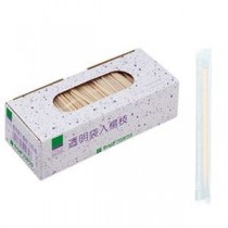 （まとめ）やなぎプロダクツ 透明袋入楊枝J-037 1パック（1000本）【×50セット】