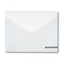 （まとめ）コクヨ ホックケース（カラータグ）Bi-COLOR L（長3封筒・パンフレット）透明 CTクケ-C5330T 1枚【×50セット】
