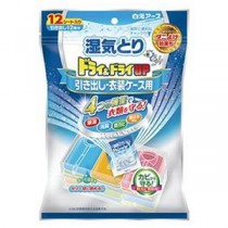 （まとめ）白元アース ドライ＆ドライUP引き出し・衣装ケース用 1パック（12シート）【×20セット】