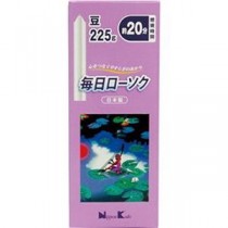（まとめ）日本香堂 毎日ローソク 豆粒 225g 1箱【×20セット】