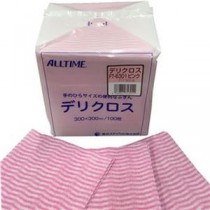（まとめ）東京メディカル デリクロス 30×30cm ピンク FT-6301 1パック（100枚）【×20セット】