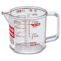 （まとめ）アスベル 耐熱計量カップ R-200220ml 1個【×20セット】