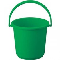 （まとめ）TRUSCO PPカラーバケツ 15L緑 TPPB-15-GN 1個【×10セット】