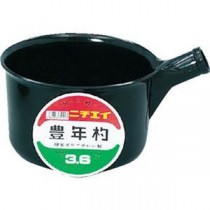 （まとめ）DICプラスチック 豊年杓#3.6柄なし SK-3.6 1個【×10セット】
