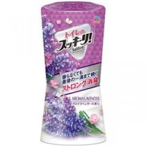 （まとめ）アース製薬 トイレのスッキーリ！アロマラベンダー 400ml 1セット（3個）【×10セット】