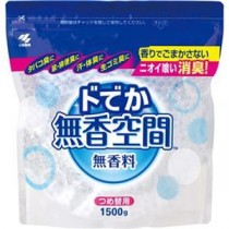 （まとめ）小林製薬 ドでか無香空間 つめ替用1500g 1パック【×10セット】