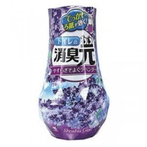 （まとめ）小林製薬 トイレの消臭元やすらぎそよぐラベンダー 400ml 1セット（3個）【×10セット】