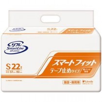 （まとめ）リブドゥコーポレーション リフレスマートフィット テープ止めタイプ S 1パック（22枚）【×5セット】