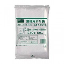 （まとめ）TRUSCO 業務用ポリ袋 240LA-0240 1パック（5枚）【×5セット】