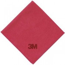 （まとめ）3M スコッチ・ブライトワイピングクロス No.2012 赤 WC2012 RED 1パック（10枚）【×5セット】