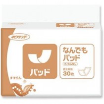 （まとめ）王子ネピア ネピアテンダー パッドなんでもパッド 1セット（180枚：30枚×6パック）【×3セット】
