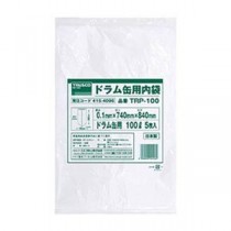 （まとめ）TRUSCO ドラム缶用 内袋 100LTRP-100 1パック（5枚）【×3セット】
