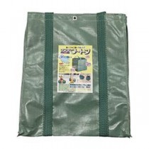 （まとめ）ユタカメイク 収集袋 ワンダーフートン63×63×75mm 300L W-12 1個【×3セット】