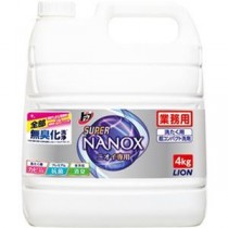 （まとめ）ライオン トップ スーパーNANOXニオイ専用 業務用 4kg 1本【×3セット】